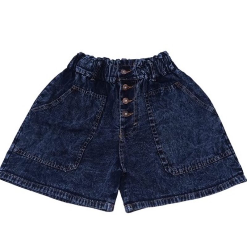 Hot Pantai Jumbo Wanita Hot Pantai Jeans Snowy Celana Pendek Polos