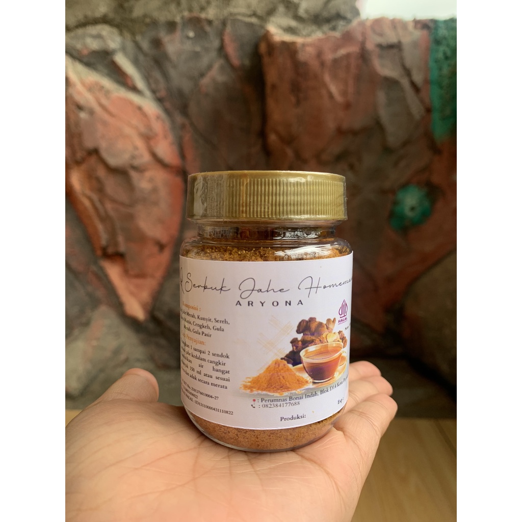 

Serbuk Jahe Homamade Aryona 100gr