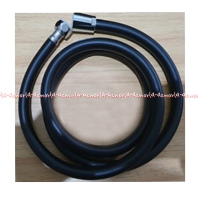 Kris Toilet Shower Hose Elegant 1.50m Black ETHS-0211-2 Selang Untuk Sower Kran Cebok Warna Hitam Panjang 150cm Selang Untuk Mandi Berkualitas Krisbow