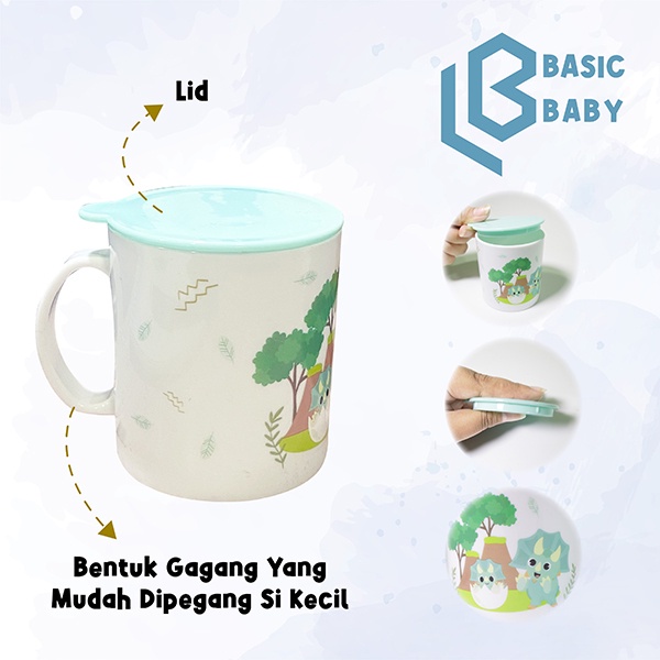 BASIC BABY CUP + LID SET GELAS + TUTUP