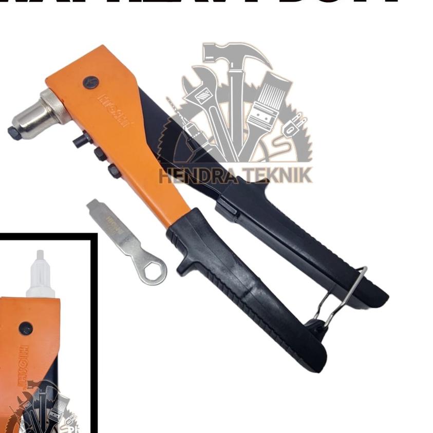 ♕ TANG RIVET HEAVY DUTY 2 ARAH HIOSHI 285MM 28CM TANG RIVET SWING HEAD 11.5 INCI HIOSHI ♫