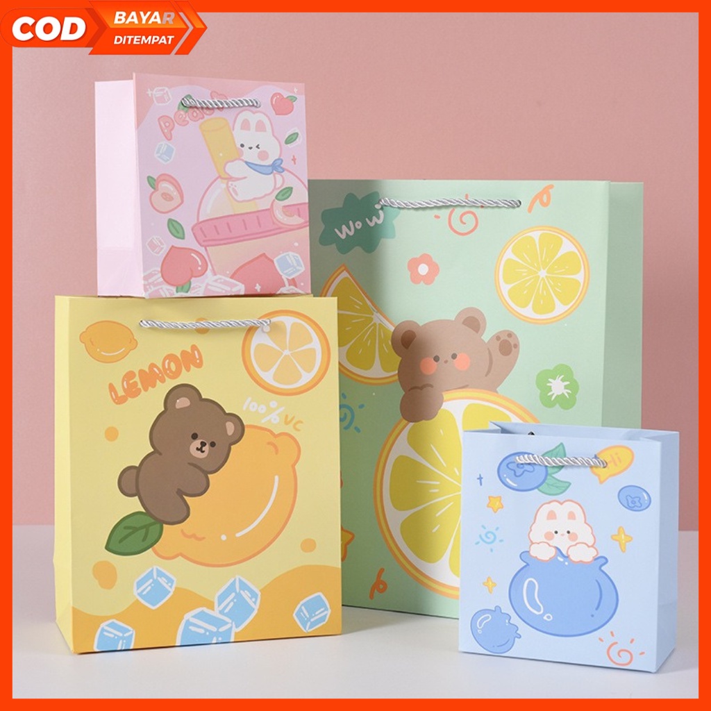 

PAPERBAG KECIL 19,5x9,5x24,5 CM / PAPERBAG KECIL AESTHETIC / PAPERBAG KECIL SOUVENIR / PAPERBAG LUCU KARAKTER / PAPERBAG LUCU BUAT KADO