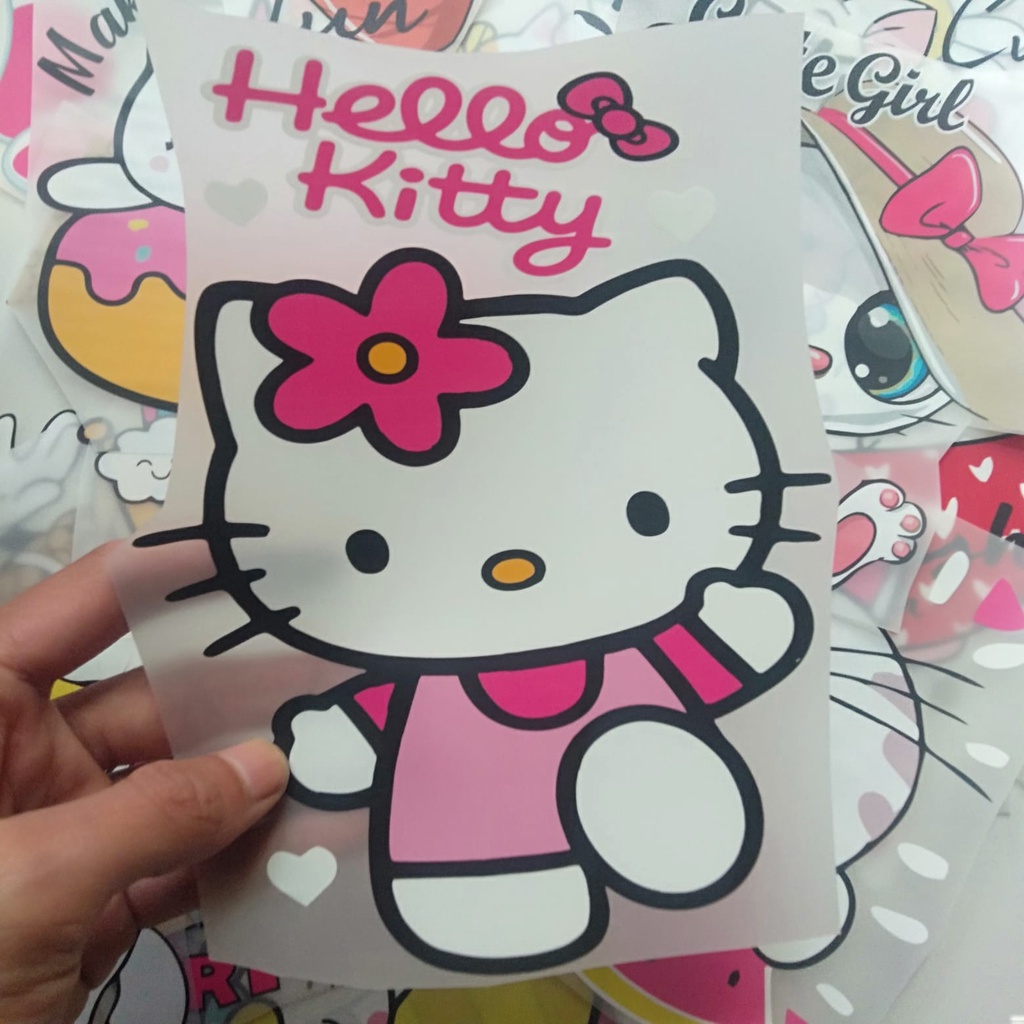 

STIKER SABLON SETRIKA SABLON DTF TEMA KARTUN CEWE