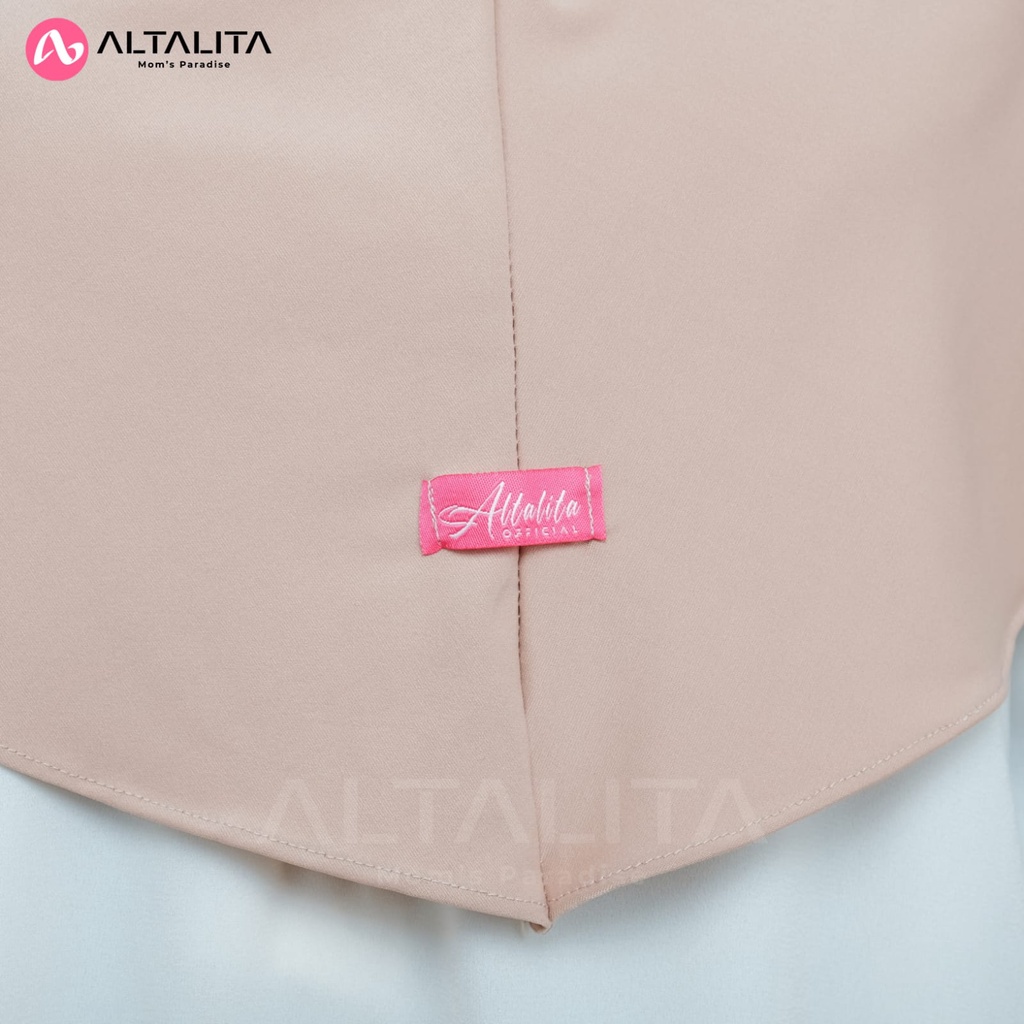 Altalita - Kerudung Bergo Hamidah Menutup Dada Ukuran L pet Tebal Jilbab Bergo Sport Polos Bahan Jersey Premium Cocok Untuk Sekolah Olahraga Volly Futsal Senam dan Sehari-Hari