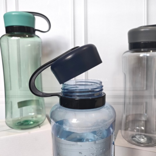 H59 Botol Minum Plastik Polos 900ml - Botol minum unik H-59
