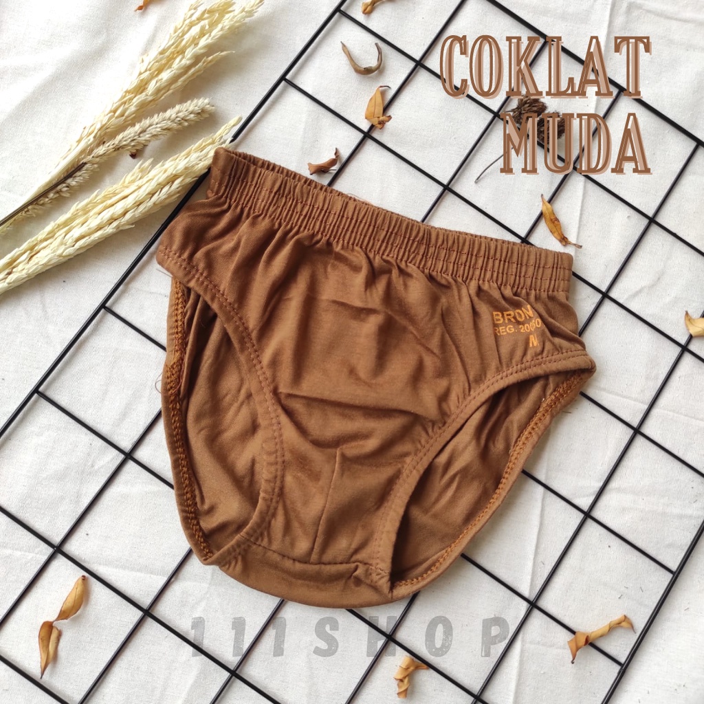 CELANA DALAM PRIA LEMBARAN / CD LAKI LAKI COWOK BRONTEX POLOS / CD PRIA / UNDIES SEMPAK Size JUMBO