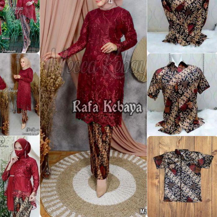 ☃ COUPLE KEBAYA BRUKAT /BAJU BATIK COUPLE/COUPLE KEBAYA BRUKAT ✿