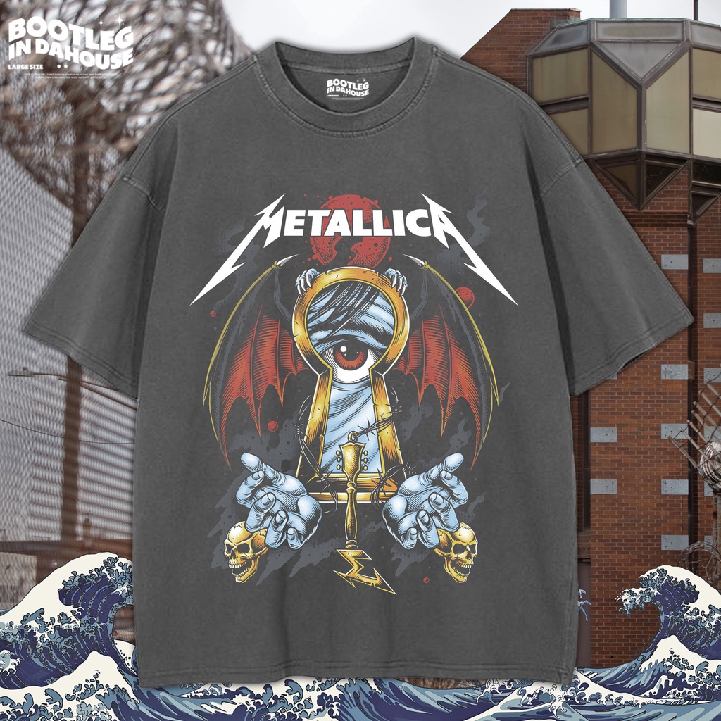 METALLICA Oversize T-shirt / Kaos Oversize METALLICA