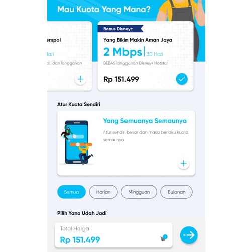 Kartu By U 2Mbps 30d & 1,5Mbps 7d