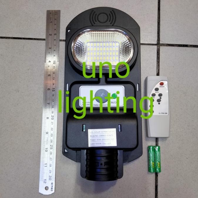 Lampu Jalan Tenaga Surya 50W 50 Watt Pju All In One Solar 50Watt 50 W