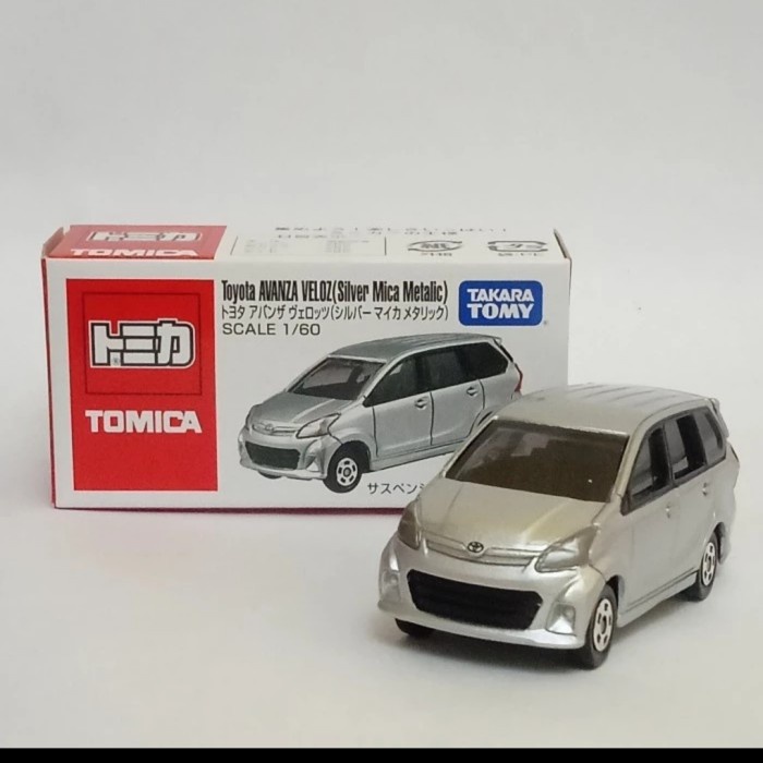 TOMICA TOYOTA AVANZA VELOZ SILVER TERBARU