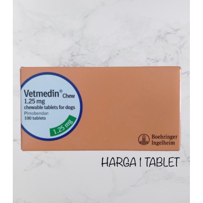 VETMEDIN ANJING 1.25 MG