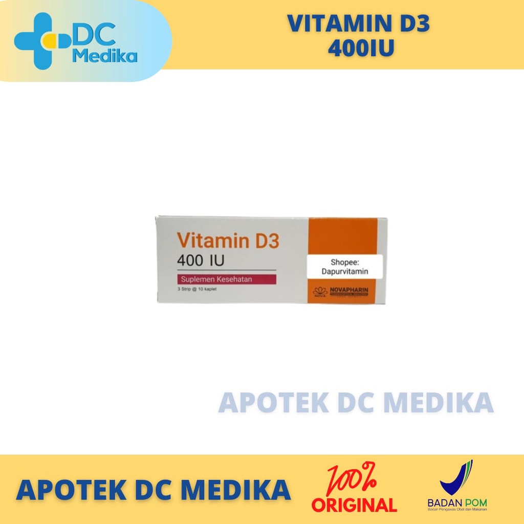 VITAMIN D3 400 IU