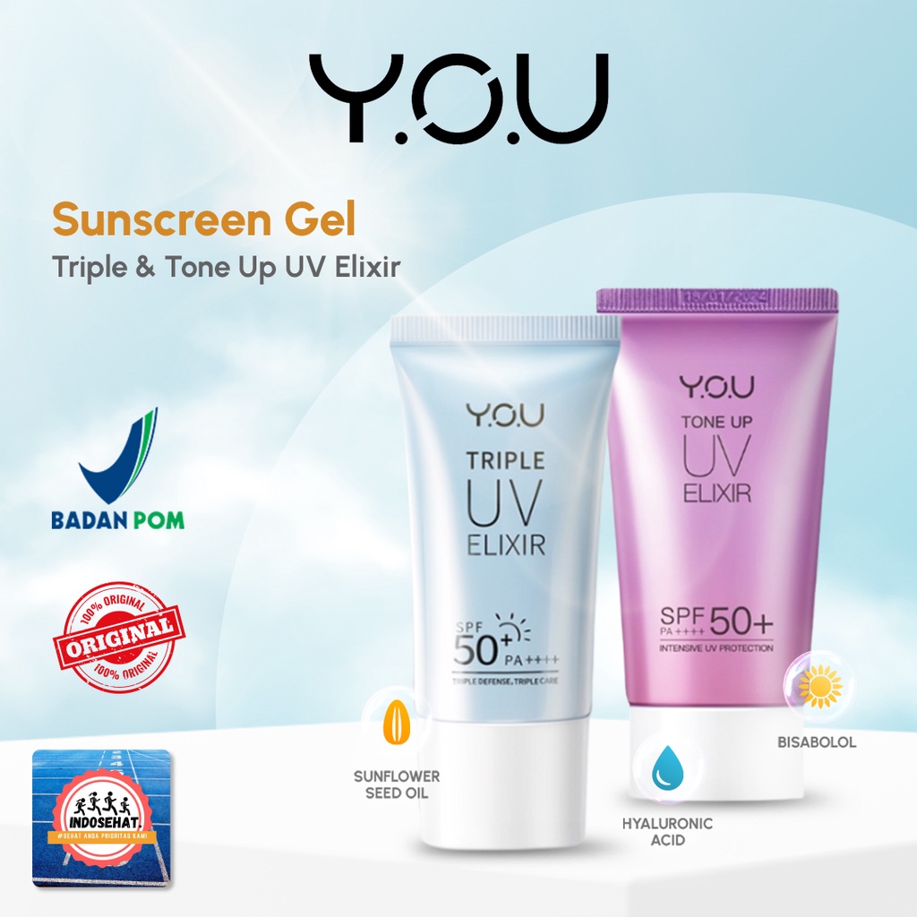 YOU Triple UV Elixir Sunscreen SPF 50 PA++++