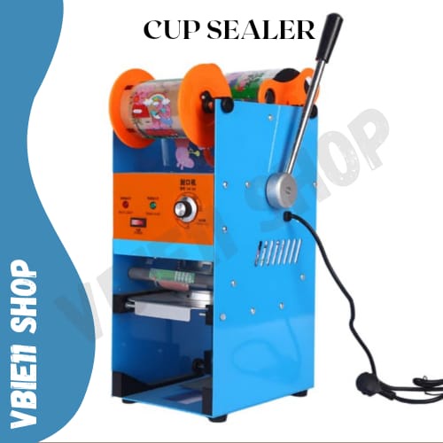 Mesin Cup Sealer/Mesin Press Gelas Plastik/ Mesin alat Seal Penutup Cup Minuman/Mesin Segel Gelas Cu