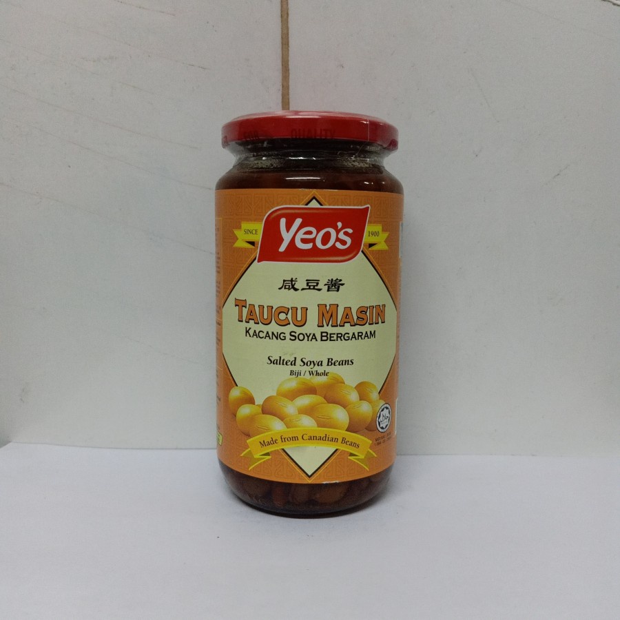 

Tauco Yeos 450gr Taucu Masin Kacang Soya Bergaram