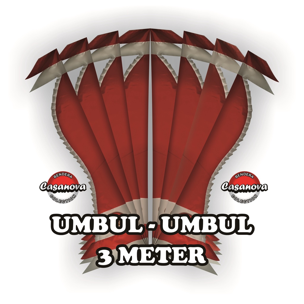 UMBUL- UMBUL MERAH PUTIH 3 METER