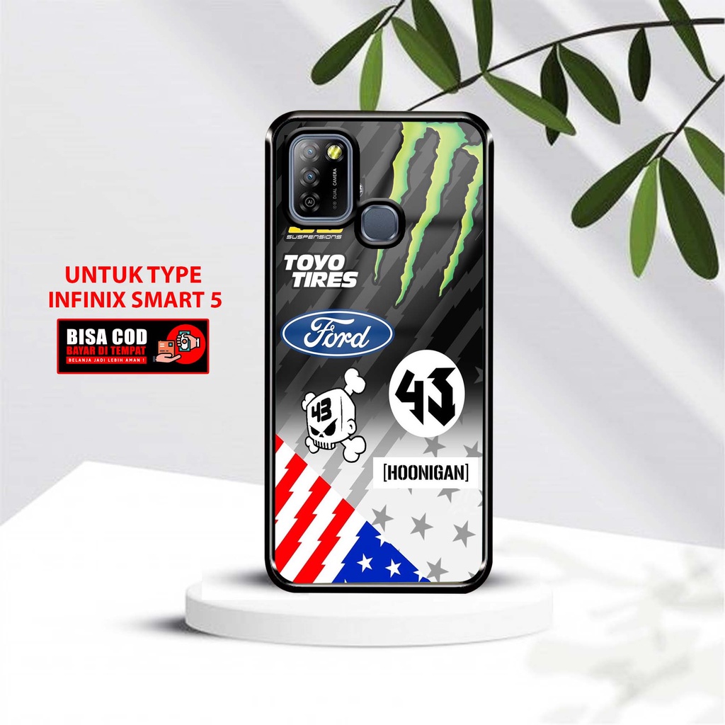 Case Infinix Smart 5 Smart 6 Ram 3 Terbaru [ Motif Brnded ] Softcase 2D Glossy Infinix Smart 6 Ram 3