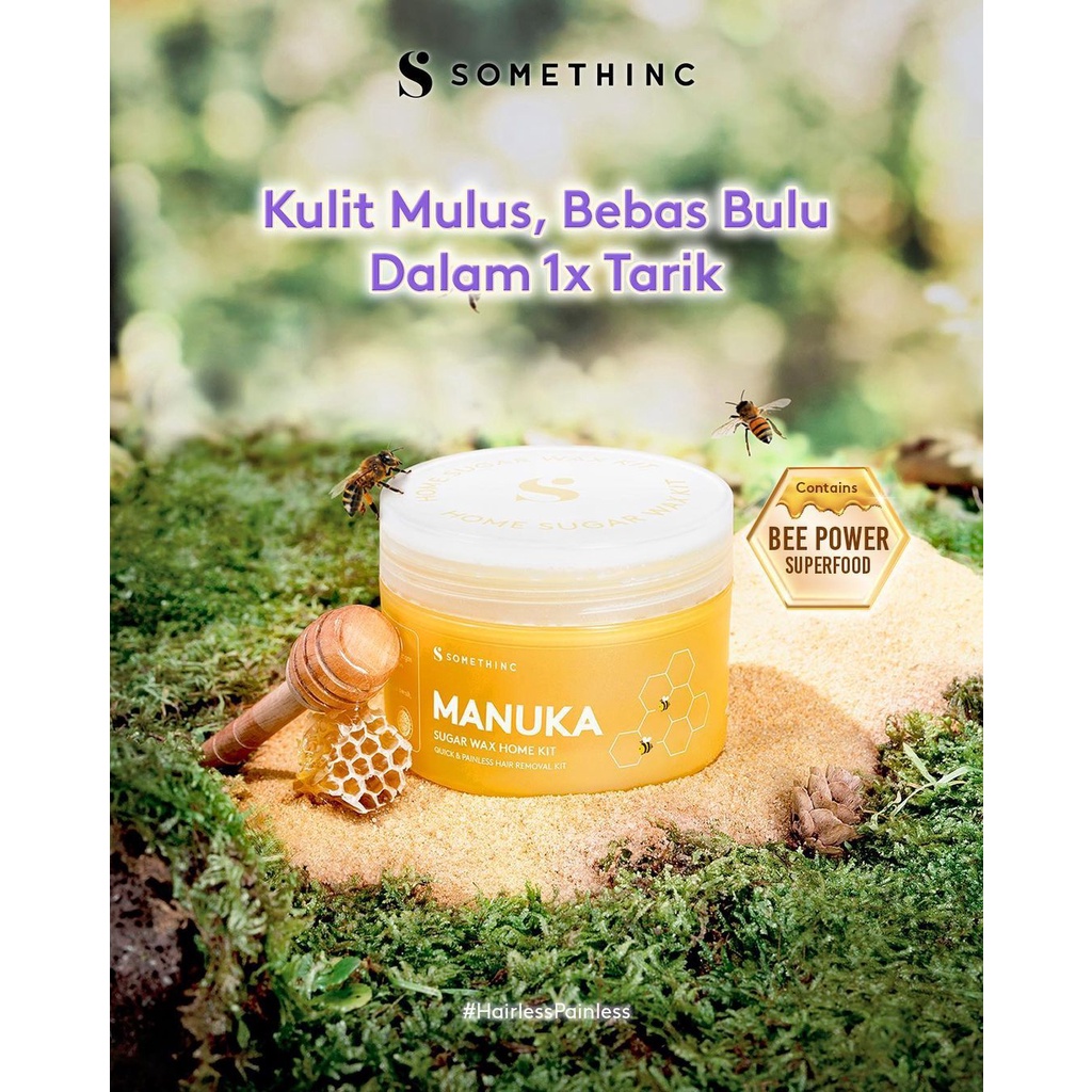 SOMETHINC Manuka Sugar Wax Home Kit