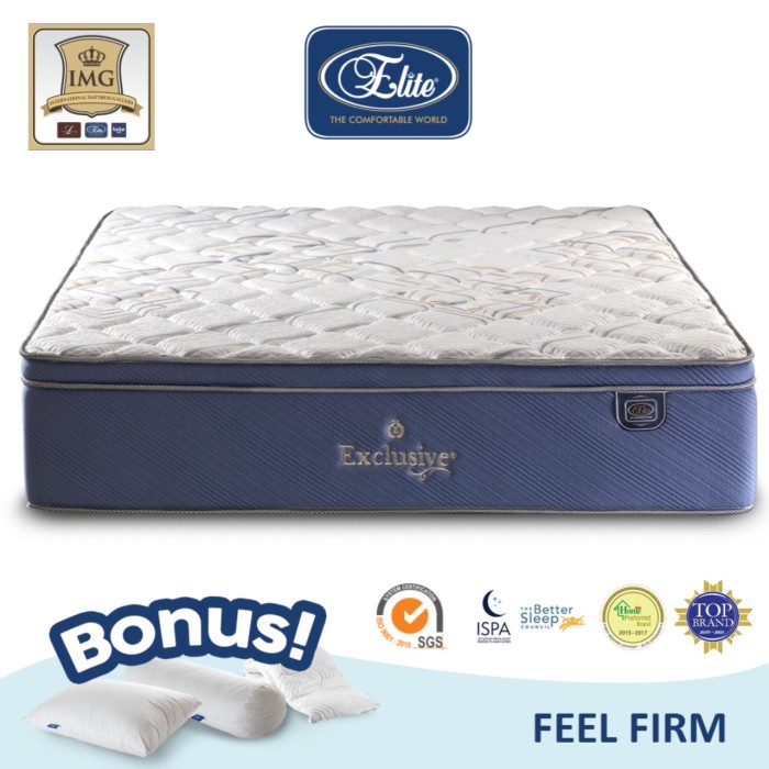Tempat Kasur Elite Springbed Exclusive ( Mattress Only )
