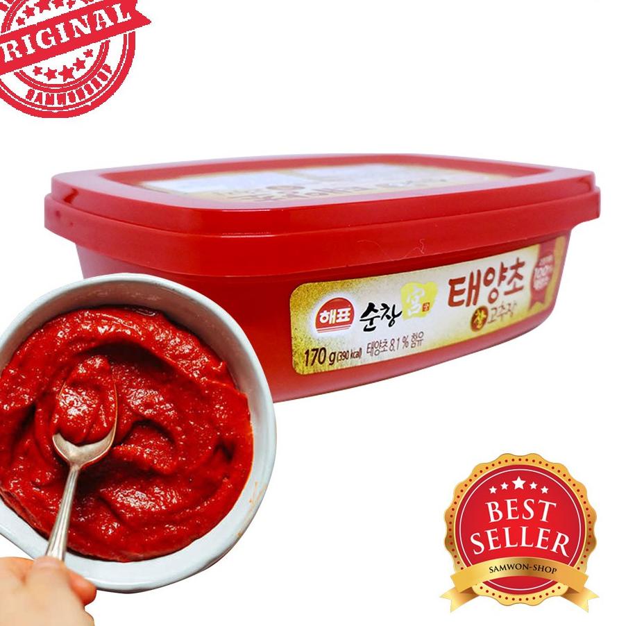 

Terkini SAJO GOCHUJANG KOREA HOT PEPPER PASTE 170 GRAM