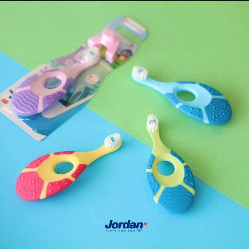 jordan sikat gigi anak toothbrush buddy step 1 step 2