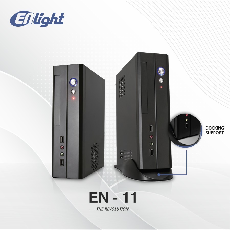 Casing PC Mini ITX Enlight EN-11 Include PSU Enlight Flex 150W