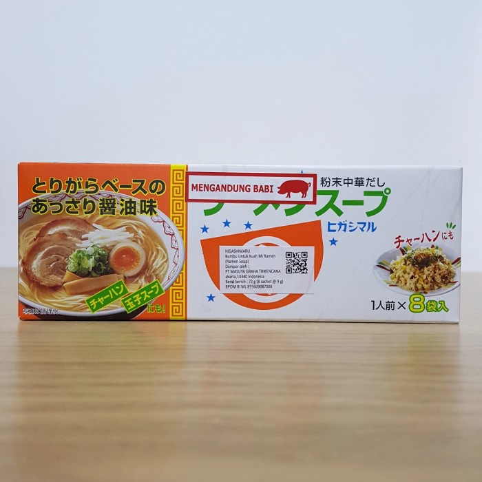 

Higashimaru Ramen Soup 72gr Bumbu Kuah Ramen NonHalal
