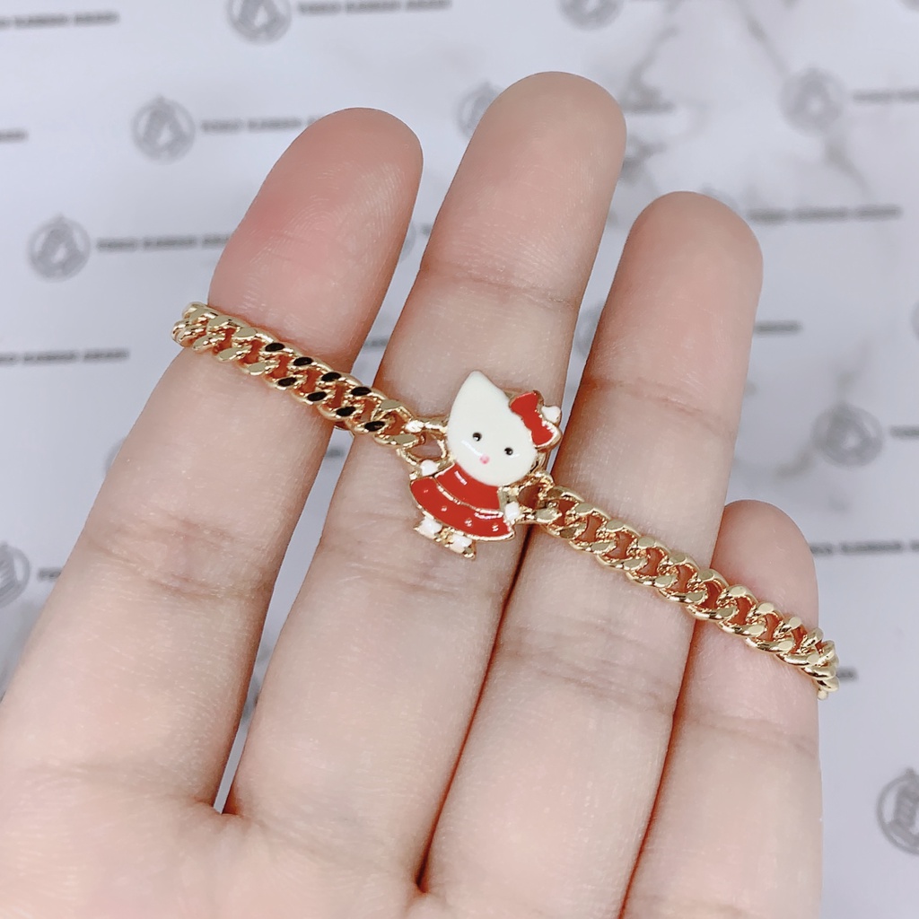 Gelang Tangan Anak Hellokitty Merah *23