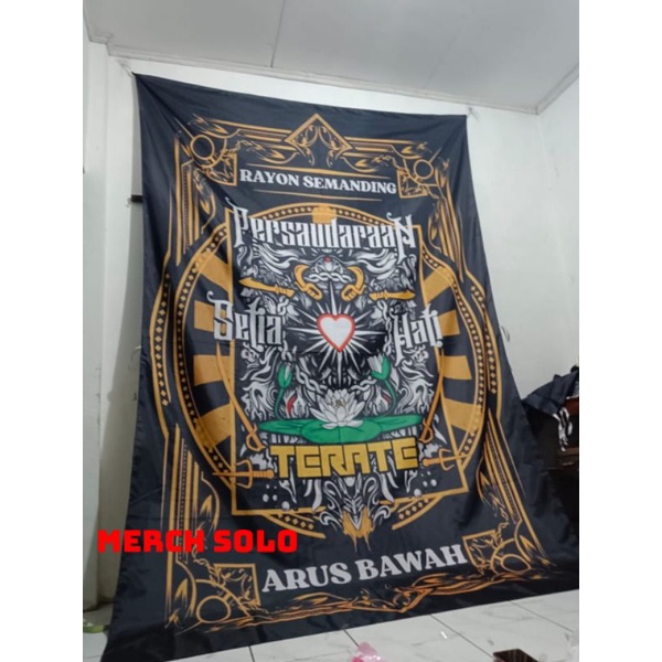 bendera PSHT Spanduk Giantflag Umbul Umbul full printing ukuran besar