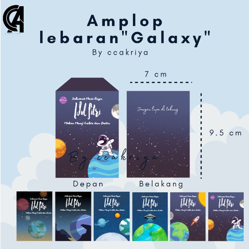 

[12 PCS] Amplop Lebaran "Galaxy" 2023 | Amplop Ulang Tahun | Amplop Sedekah | Amplop Santunan | Bisa Custom atau tambah tulisan | Desain Premium