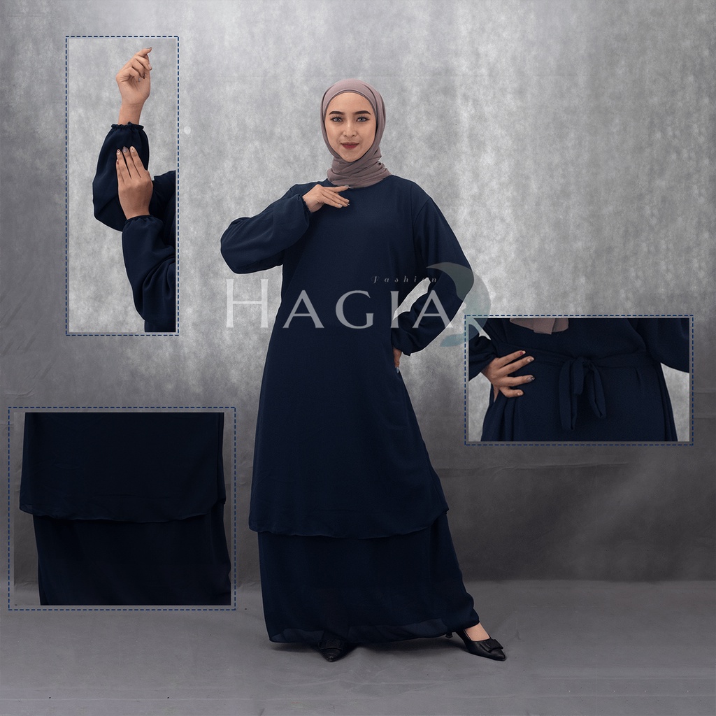 Hagia Fashion original | gamis murah | gaun manohara | dres malaysia terlaris