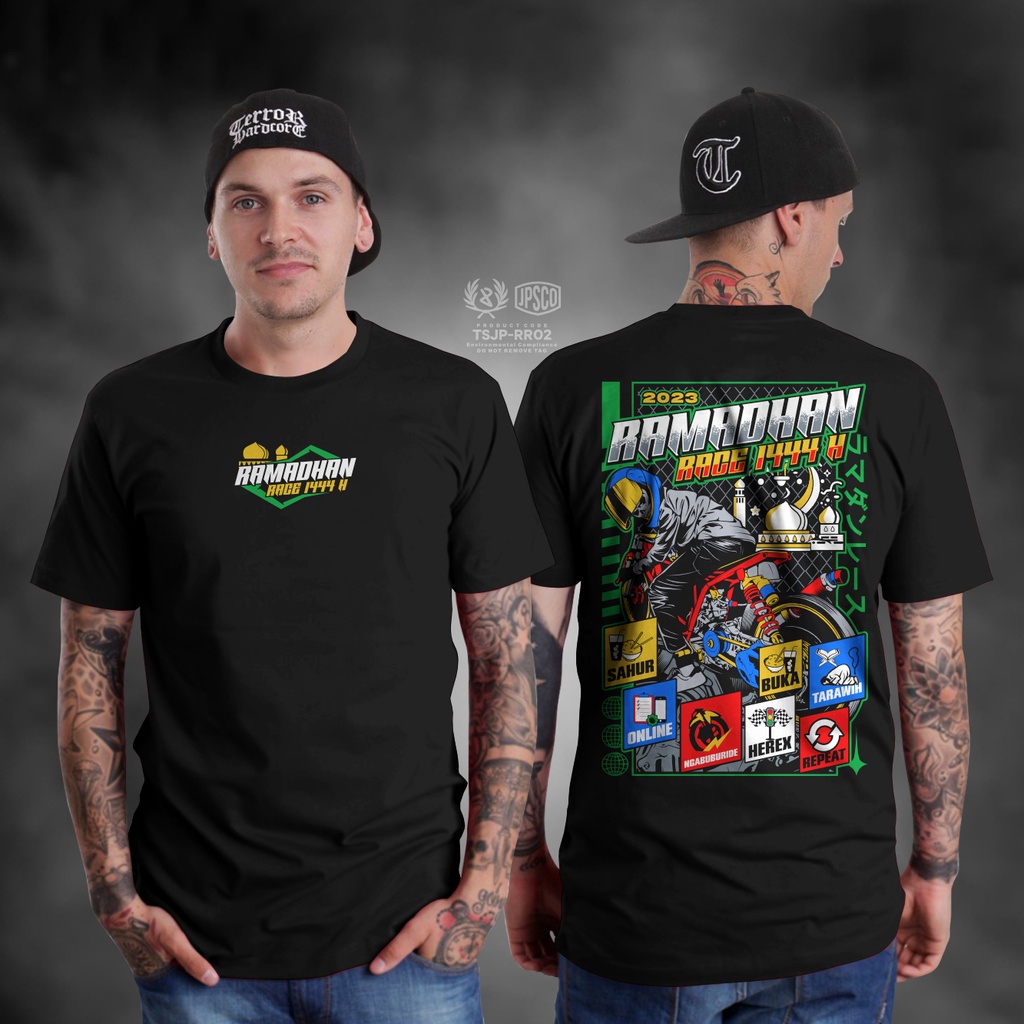 KAOS RAMADHAN RACE 1444 H VOL2 BAJU DISTRO KAOS PAKAIAN PRIA