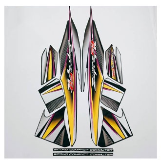 Stiker Striping Honda Supra FIT 2006 - List Stiker Standar SUPRA FIT 2006 - Striping Standar SUPRA F