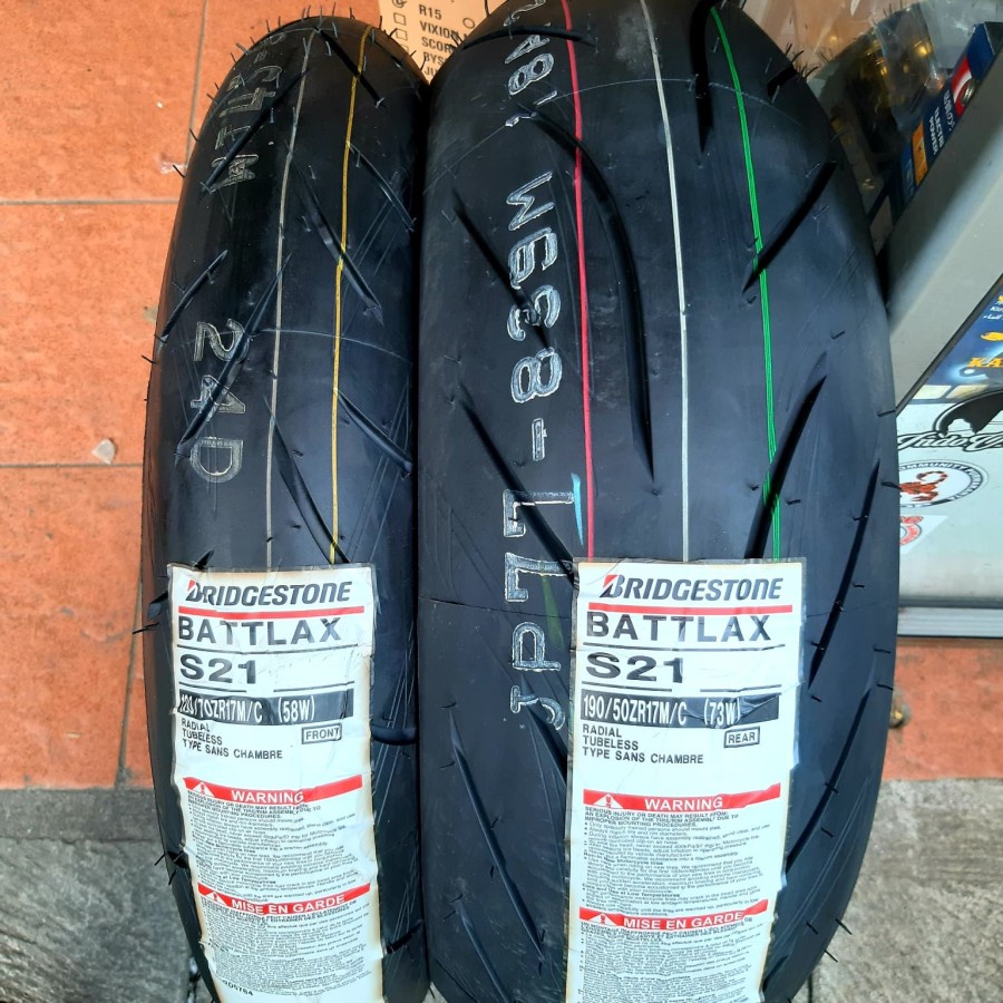 Ban battlax S22 120 70 17 dan S22 190 55 17