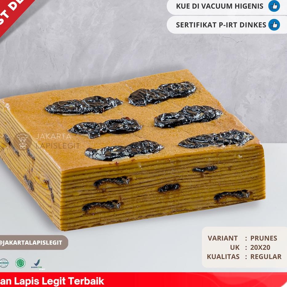 

Dear KUE LAPIS LEGIT Prunes Wisman 100% Halal Plum 20x20