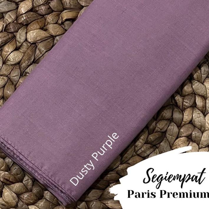Paling Laku kerudung jilbab segi empat bahan PARIS VOAL PREMIUM anti letoy bisa untuk sekolah warna 