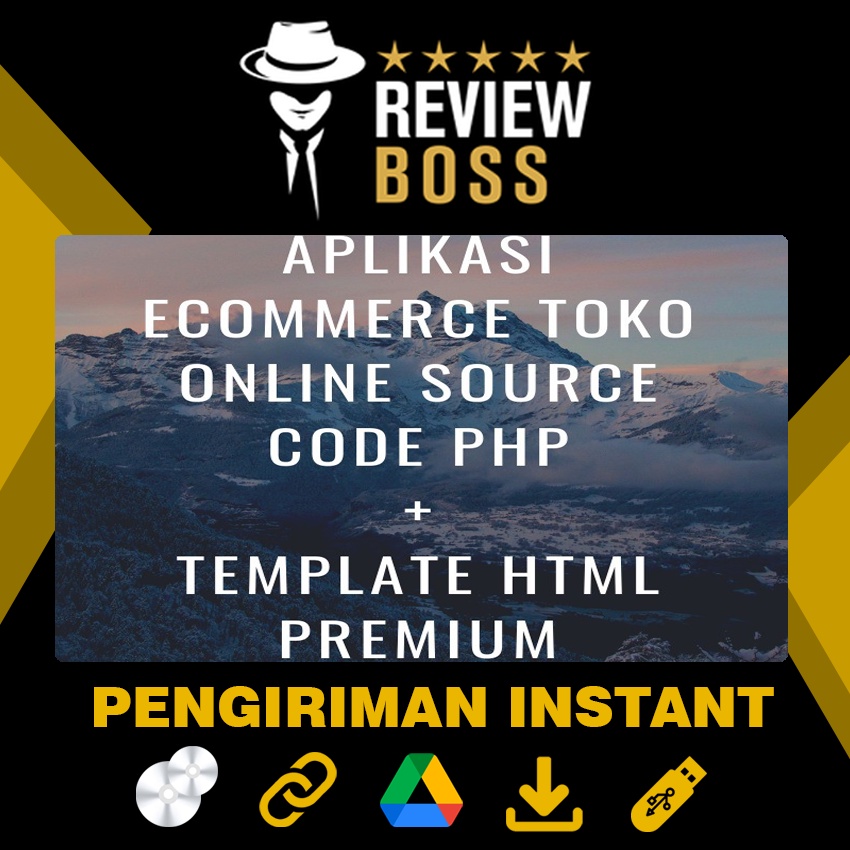SOURCE CODE SOFTWARE E-COMMERCE TOKO ONLINE SHOP OLSHOP PHP + TEMPLATE HTML PREMIUM LIFETIME