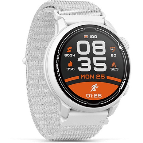 Coros Pace 2 White Nylon Premium GPS Sport Watch