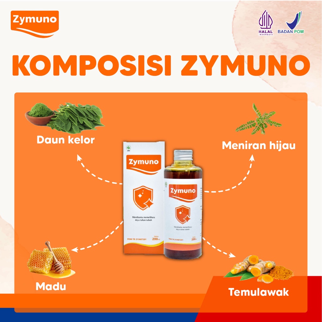 Zymuno Original Paket 2 Botol Atasi Kanker Tumor Miom Kista Benjolan Jaga Imun Imunitas Tubuh