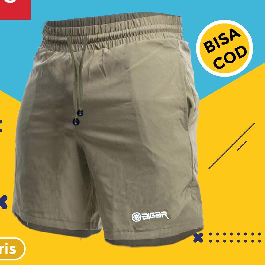 ♠ Celana Pendek Pria Kolor Short Pants Dewasa Jumbo ➦