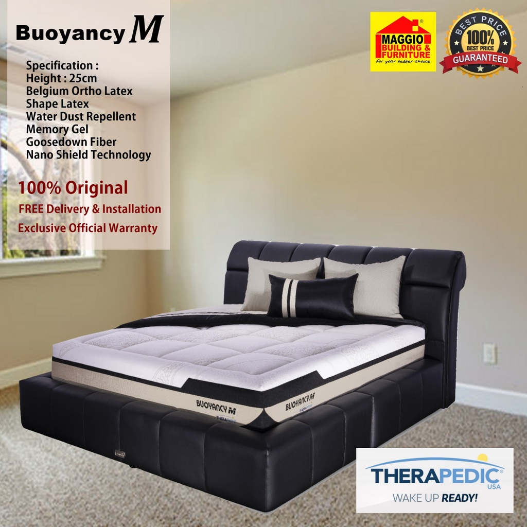 KASUR KESEHATAN THERAPEDIC BUOYANCY M - THERAPEDIC