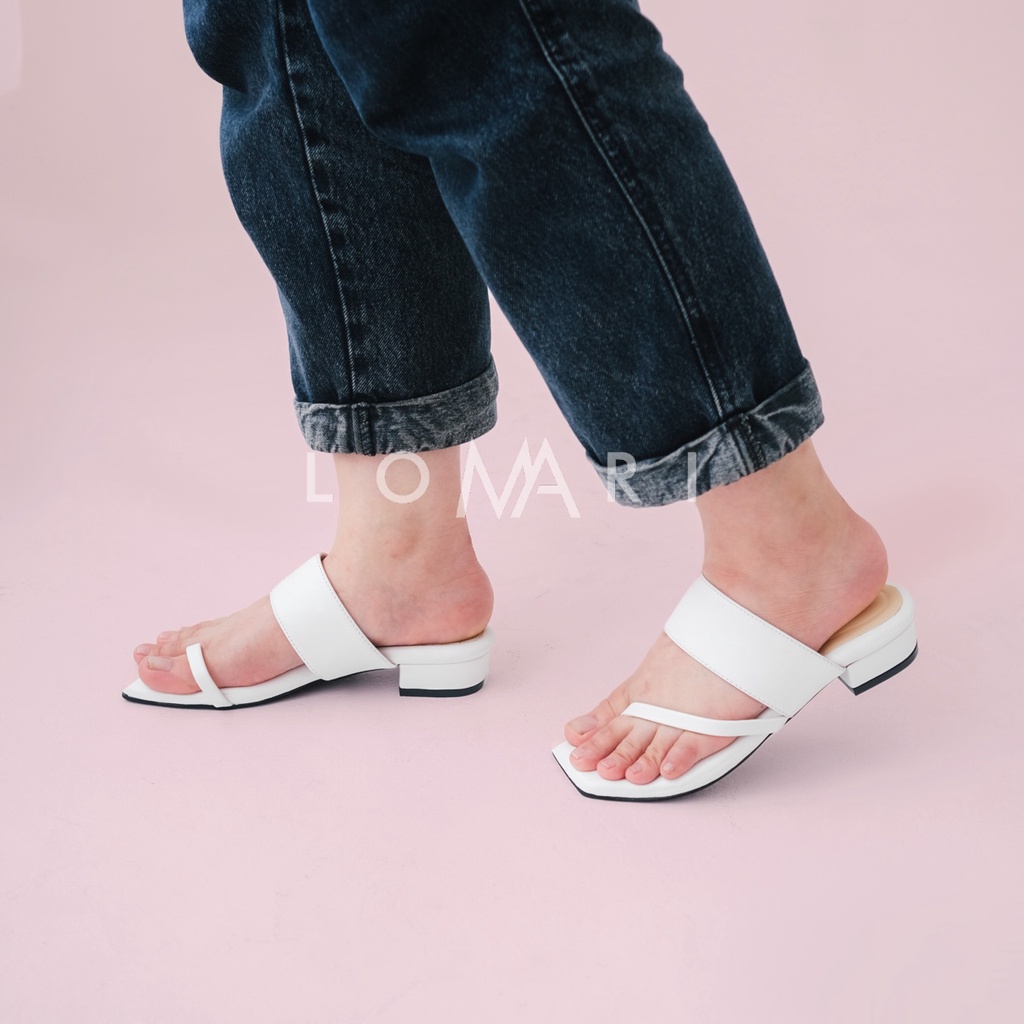 VALERI SERIES LOMARI 3 CM - Sandal Heels Wanita