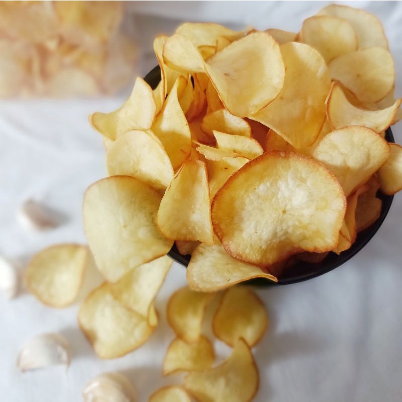 

Keripik Singkong Original Gurih Renyah Nagih 500 gram - AL Food