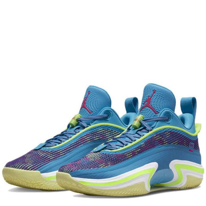 Sepatu Nike Air Jordan 36 X Luka Doncic Laser Blue Men Original Neptunussz