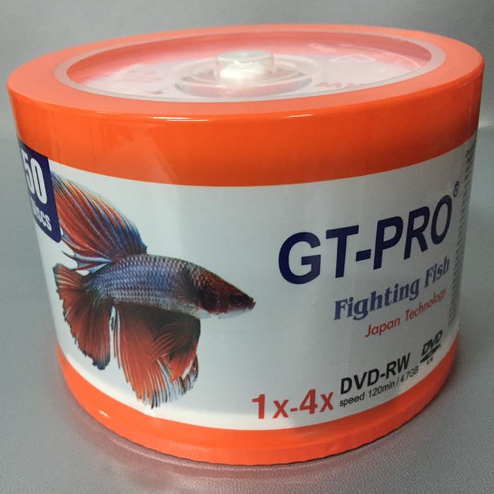 DVD-RW GT-Pro 4.7Gb DVDRW Kosong 4.7 GB GTPro Spindle 50 Pcs