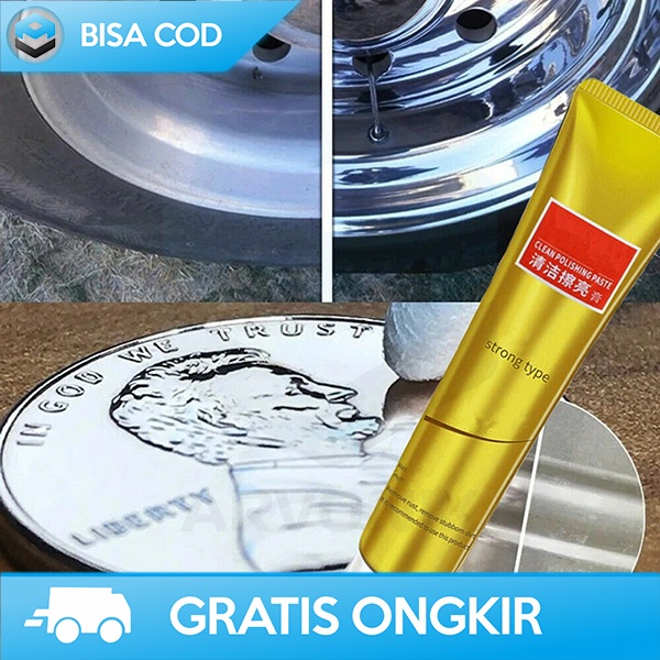CREAM PENGKILAT BESI LOGAM STAINLESS PENGHILANG KARAT 10ML MULTIFUNGSI
