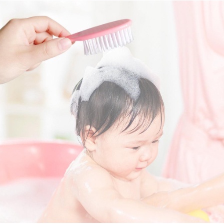 Sisir Sikat Bayi Pijat Mandi Bantu bayi mencuci rambut rapiin rambut Sisir Bayi SIkat