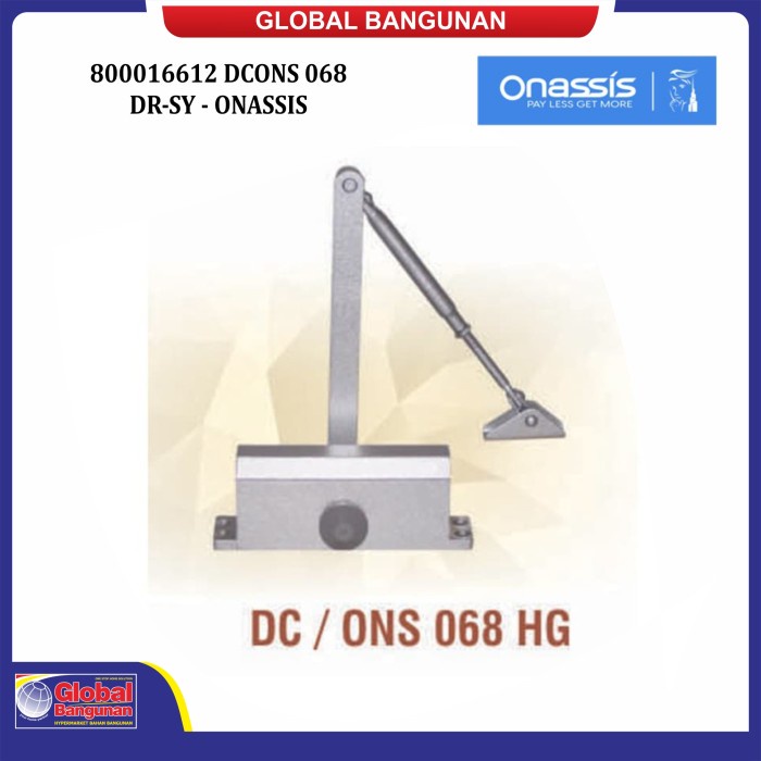 DOOR CLOSER DC/ONS 068 DR-SY - ONASSIS