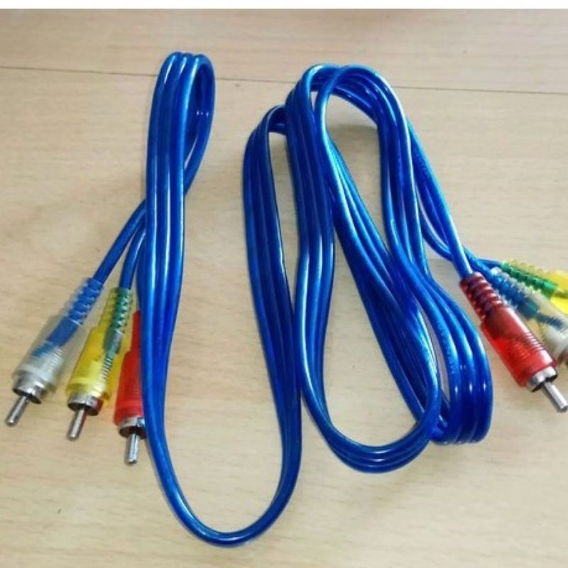 Kabel RCA 3X3 Intracom kabel cd dvd kabel audio tv ke DVD KABEL 3x3
